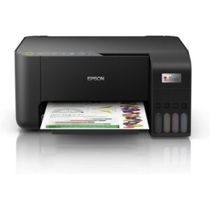 Epson printer EcoTank L3250 Home ink tank A4, colour, 3-in-1 printer with WiFi and SmartPanel App connectivity, Black, Large