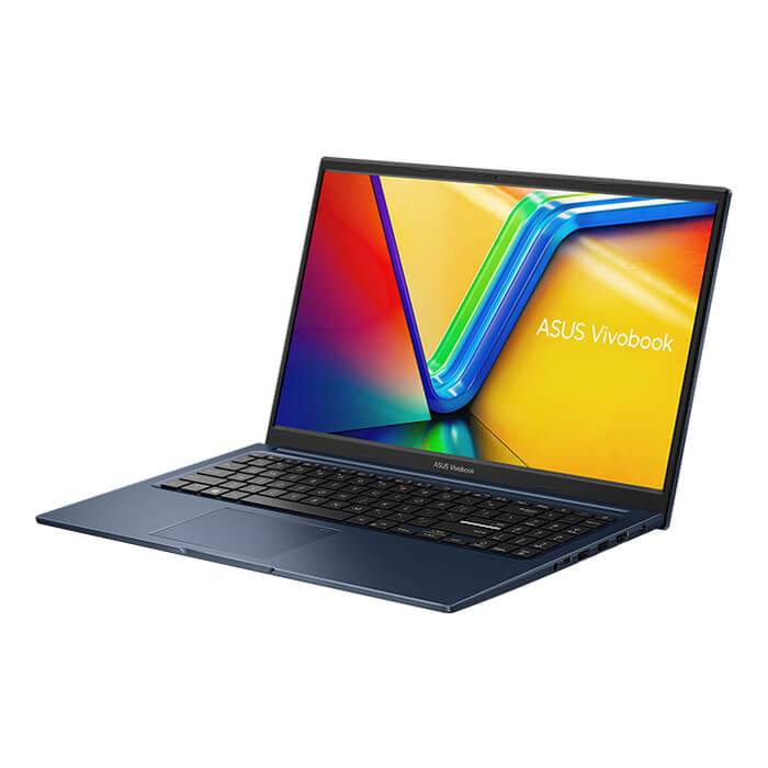 ⁦لاب توب اسوس فيفوبوك X1504ZA المعالج انتل كور آي 7-1255U الرامات 16 جيجابايت سعة التخزين 512 جيجا بايت SSD كرت الشاشة انتل اريس اكس الشاشة 15.6 بوصه فل اتش دي 1920x1080 نظام التشغيل دوس - ازرق⁩ - الصورة ⁦3⁩