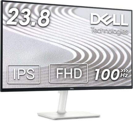 Monitor Dell S2425H 23.8 inch IPS LED Full HD With 100Hz,4 MS,DisplayPort HDMI  White