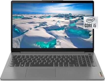 Laptop Lenovo IdeaPad3 Intel Core i5-1235U Processor, 8GB Ram, 512GB SSD M.2, Intel UHD Graphics, 15.6-inch Full HD Display 1920x1080, Free Dos - Arctic Grey