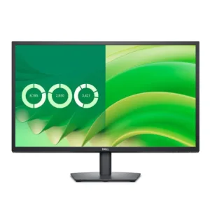 Dell E2725H Computer Monitor 27-Inch Full HD 1920x1080 Resolution, LED Backlight Technology,  75Hz Refresh Rate, 5ms Response Time, VGA & Display Port - Black