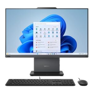 Desktop Lenovo ThinkCentre neo 50a 27 All in one Intel core i7-13620H Processor, 16GB Ram, 512GB SSD M.2, Intel UHD Graphics, 27-inch Full HD 1920x1080 Display IPS, Keyboard + Mouse, Free Dos - Luna Grey