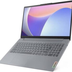 Laptop Lenovo IdeaPad Slim 3 Intel Core i3-N305 Processor, 8GB Ram, 512GB SDD M.2, Intel UHD Graphics, 15.6-Inch Full HD 1920x1080 Display, Free Dos - Arctic Grey